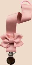 Little Beauties Roze Speenkoord - Kraamkado - Meisjes - Eenvoudig Te Bevestigen
