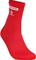 Chaussettes de plongée Lycra / Water Socks Rouge / rouge taille L/XL