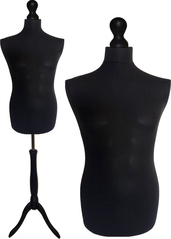 Paspop Zwart Paspop Heren Mannequin Mannequin Man Zwarte