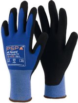 PSP Top Nitril All round Sandy handschoen (10-470) - Blauw | Zwart - 7 (S)