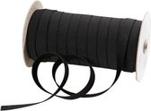 zwart band elastiek - 12 mm - 3 m - stevig maar soepel bandelastiek