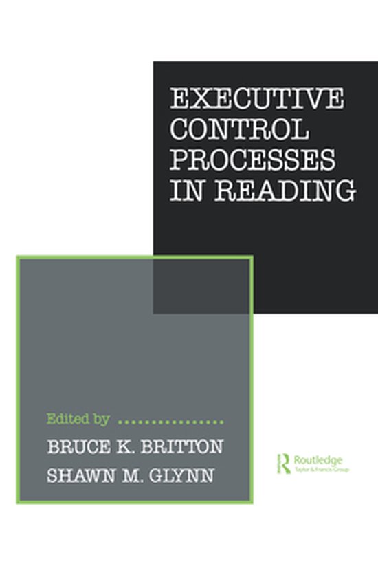 Executive Control Processes in Reading - cover