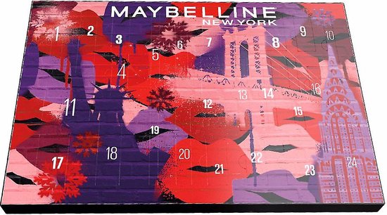 Calendrier de l'Avent 2020 - Maybelline Advent Calendar 2020