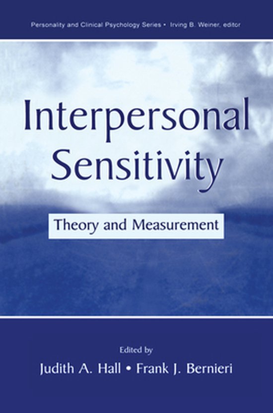 Interpersonal Sensitivity - cover