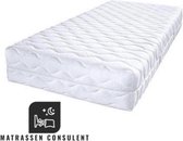 Matrassenconsulent matras - 90x220x 14 cm dik - Polyether SG30 - Anti allergie - Hoog kwaliteit matras - Afritsbare hoes - COMFORT GARANTIE