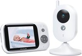 Victure | babyfoon | videobabyfoon met camera en 2-weg audio | infrarood nachtzicht | 3,2"'' LCD-scherm | 2,4 GHz draadloze transmissie | Temperatuursensor | Automatisch wekken | VOX-modus | 