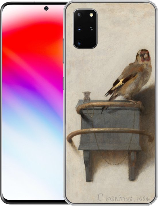 Coque Samsung Galaxy S20 Plus - Chardonneret - Vieux Maître - Carel Fabritius - Coque de Téléphone en Siliconen