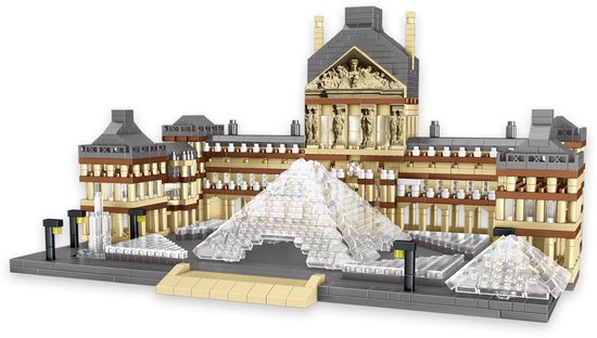 Lezi Louvre Paris - Architecture / Bâtiments - Nanoblocs / miniblocs - Jeu  de... | bol.com