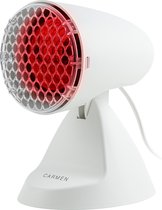 Carmen CIL1001W - Infraroodlamp - 100 Watt - Geschikt voor spier- en gewrichtspijn - Verticaal kantelbaar - Wit
