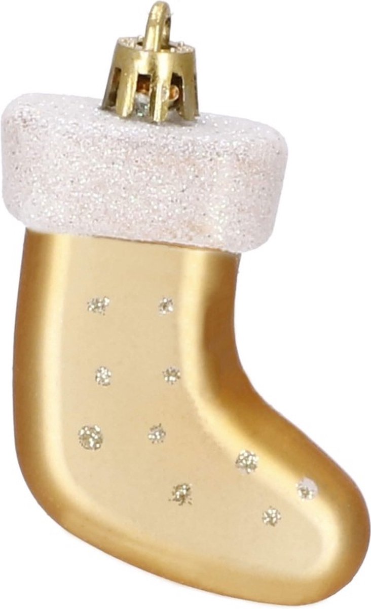 Springos Kerstballen | Kerstversiering | Onbreekbaar | 77 Stuks | Goud/Wit – foto 7