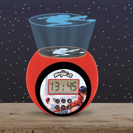Miraculous Projector Wekker met Timer van Lexibook — afbeelding 3