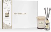 Riverdale - Vogue geschenkset Forest & Patchouli - geurkaars en geurstokjes Roze