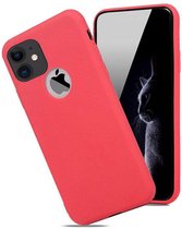 iPhone 11 hoesje - iPhone hoesjes - Apple hoesje - Rood - Gelcase Backcover - Able & Borret