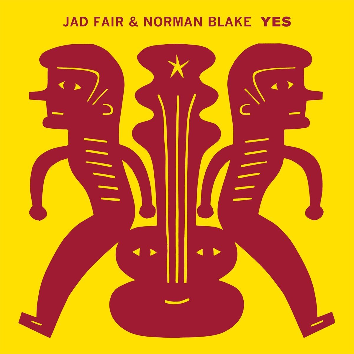 Jad Fair & Norman Blake - Yes (LP) (Coloured Vinyl)