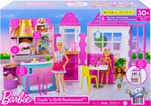 Barbie Barbiekook & Grill Restaurant Speelset