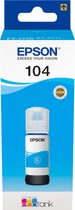 Epson Ecotank 104 - Inktfles - Origineel - Blauw
