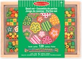 Melissa & Doug Houten Kralen Set Flowerpower