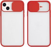 Fonu CamProtect Backcase hoesje iPhone 13 Rood