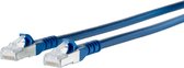 Metz, Patchkabel, S/FTP Cat6A, flex, LSOH, blauw, 20m