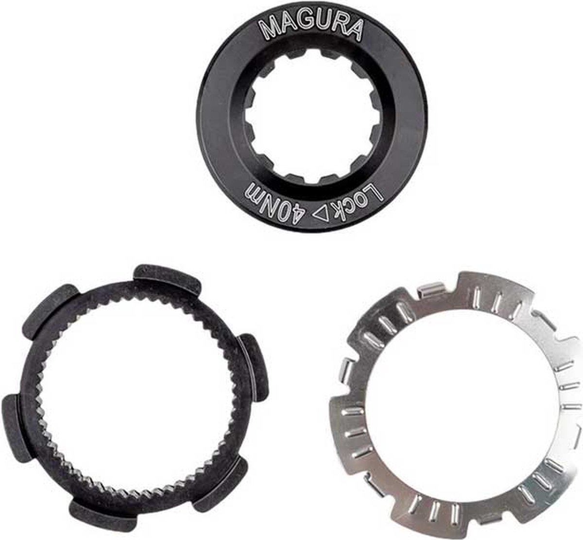 Magura centerlock punten 6 Noks Qr zwart