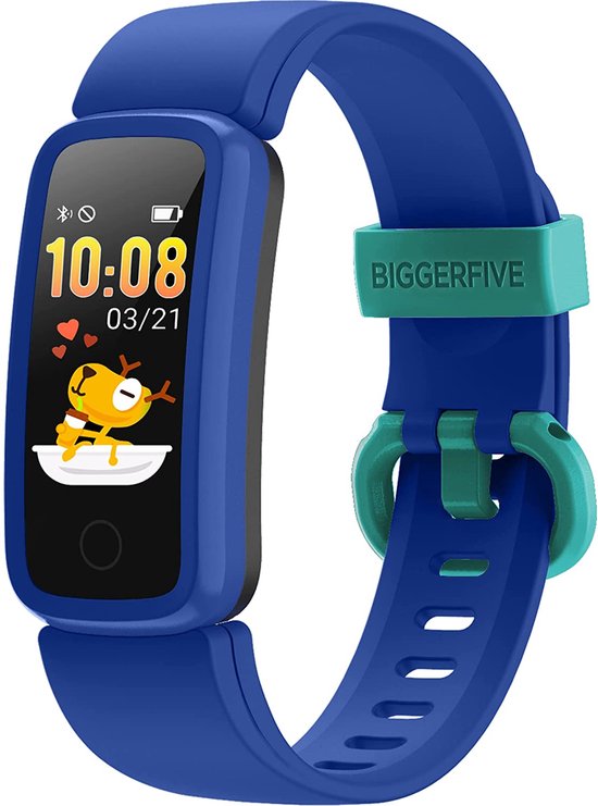 BIGGERFIVE Vigor Fitnesstracker voor Kinderen Meisjes Jongens Tieners