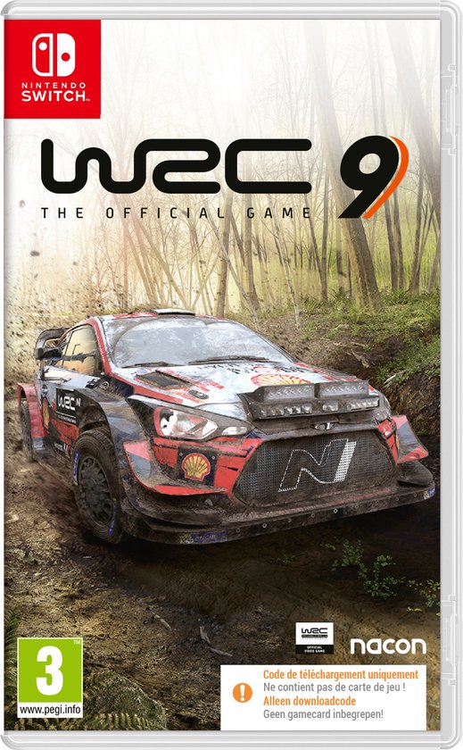 WRC 9 - Nintendo Switch - Code in a box | Jeux | bol.com