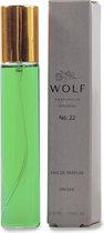 Wolf Parfumeur Travel Collection No.22 - Warm en vloeiend, fris en goddelijk dankzij de meest vrolijke vruchten - 33 ml parfum - unisex