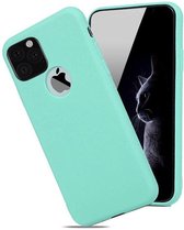 iPhone 11 Pro Max hoesje - iPhone hoesjes - Blauw - Gelcase Backcover - Able & Borret