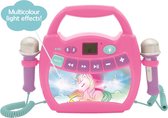 Unicorn Karaokeset met microfoons