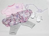 Paola Reina Kledingset Ana Roze-Paars 36 cm