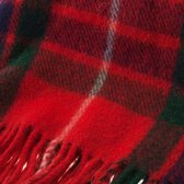 Highland Tartan Tweeds of Scotland Fraser Red