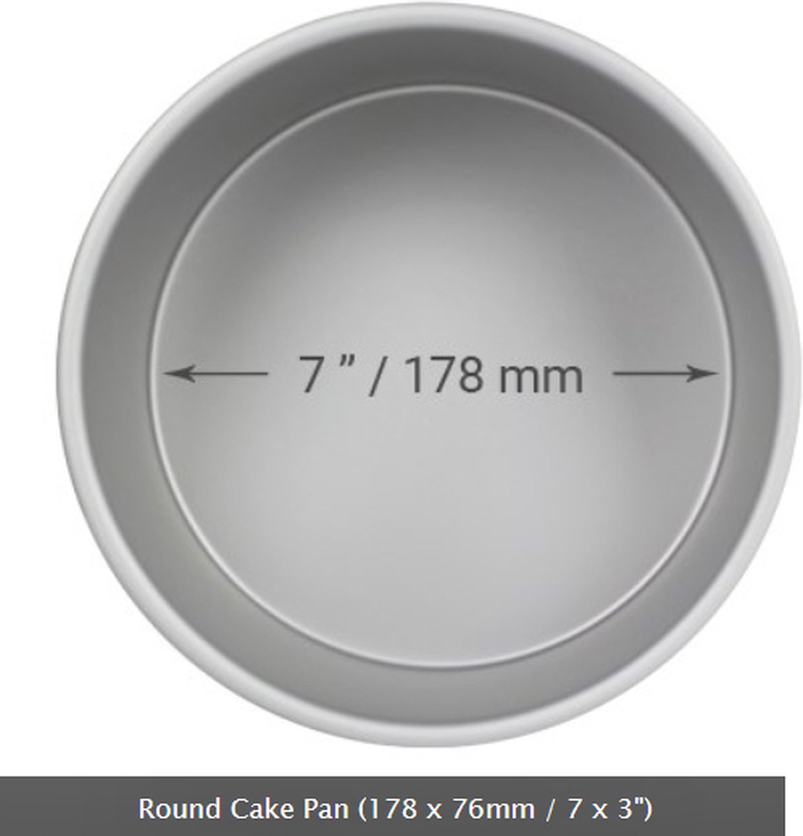 Auddemg 2 Stuks ronde bakvorm 20 cm, professionele geanodiseerde aluminium taartpan met losse bodem, geschikt voor Chiffon-koek en Sponge- koek, zilver