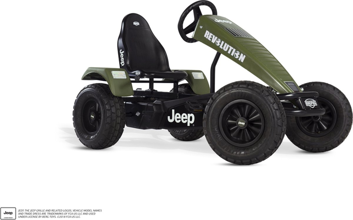 BERG Skelter met XXL Frame Jeep® Revolution - vanaf 5 jaar - BERG