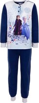 Kinderpyjama - Frozen - Fleece - Blauw-- 8 jaar/128 cm - In doos verpakt
