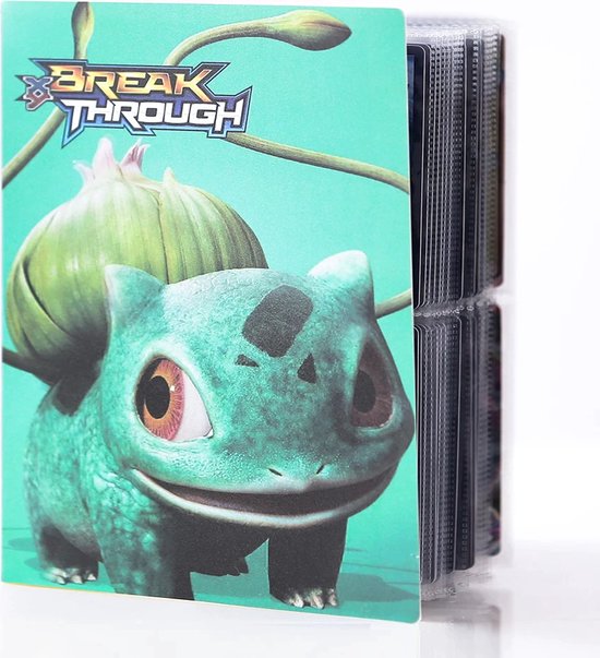 Afbeelding van het spel A.A.S Pokémon verzamelmap bulbasaur - Pokémon Kaarten Album Voor 240 Kaarten - A5 Formaat