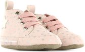 Shoesme roze babyslofje met zilveren sterretjes