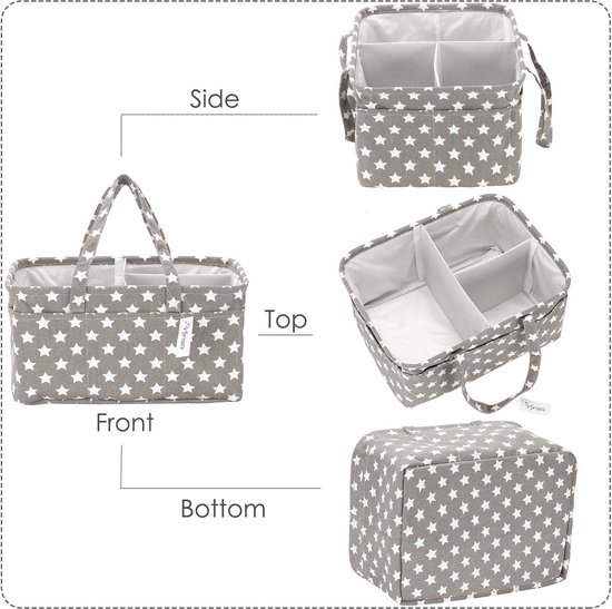 Sac de rangement Organisateur Caddie Feutre Polyester Conteneur