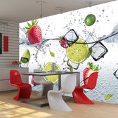 Zelfklevend fotobehang - Fruit cocktail, 8 maten, premium print