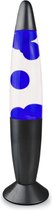 DAJA Goods Decoratieve Lavalamp met schakelaar in blauw / zwart