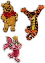 Winnie the Pooh strijk embleem - Disney patch - patches - stof & strijk applicatie