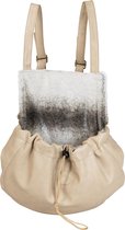 Jack and Vanilla Draagtas JV JACKIE Kangaroo Bag Taupe-42x42cm