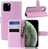 Book Case - iPhone 11 Pro Hoesje - Pink