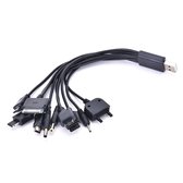 10 In 1 Usb Kabel - Oplader - Multi - Telefoonoplader
