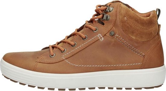 Ecco Soft 7 Tred M heren veterboot - Cognac - Maat 46 | bol.com
