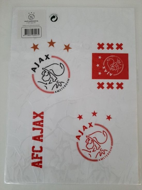 Ajax - A4-formaat - 2 Stickers | bol.com