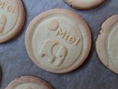 Koekjesstempel met olifant en naam - Gepersonaliseerd cadeau