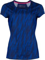 Sjeng Sports Sportshirt - Maat S  - Vrouwen - blauw/zwart