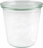 Weck 6 Mold Preserving Jars with Glass Lid 29cl - 8cm, carton box