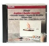 George Frideric Handel Sonatas For Recorder And Continuo