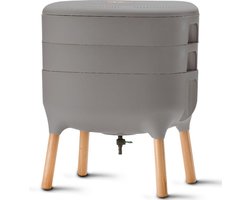 Plastia Wormenbak - Worm Composter - Antraciet